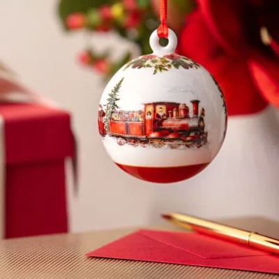 Villeroy & Boch Annual Christmas Edition Ball Ornament 2025 In Multi