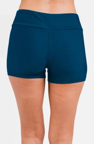 Calypsa Swim Shorts In Blue