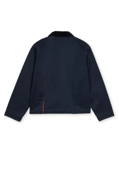 Fortela Deck Cotton Jacket In Blue