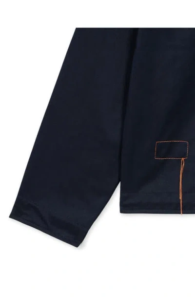 Fortela Deck Cotton Jacket In Blue