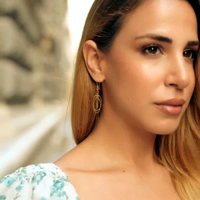 Spero London Nested Loop 3d Drop Earring In Gold