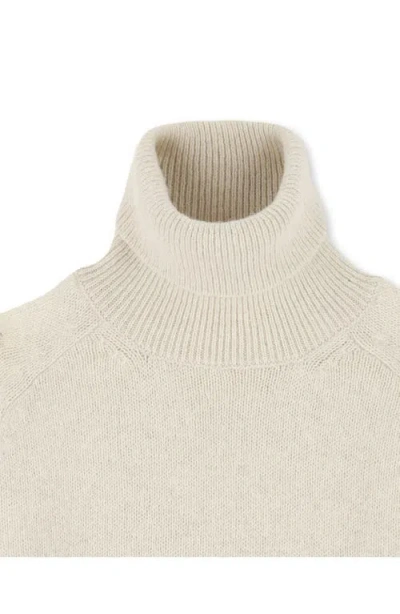 Fortela Piero High Neck Alpaca Wool Sweater In Neutral