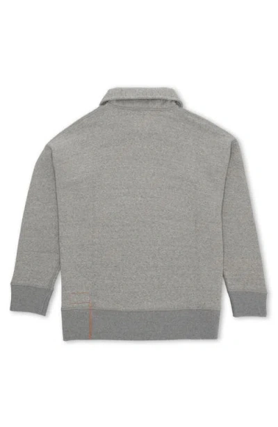 Fortela Idaho Cotton 3/4 Zip Sweatshirt In Multi