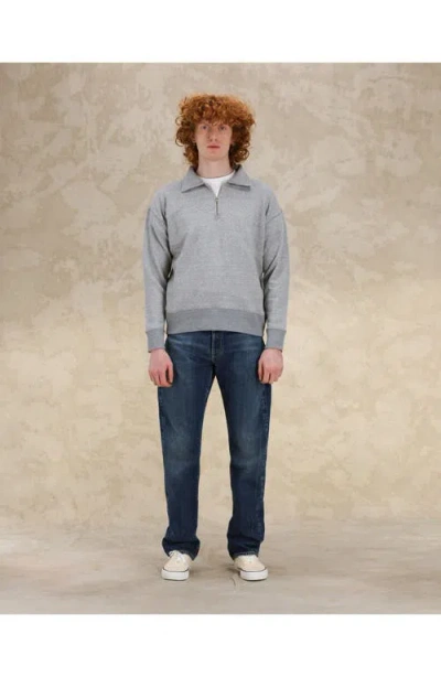 Fortela Idaho Cotton 3/4 Zip Sweatshirt In Multi