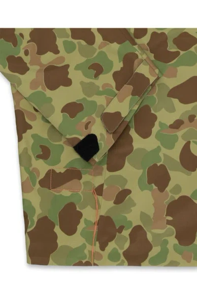 Fortela Walking Waterproof Nylon Jacket In Brown