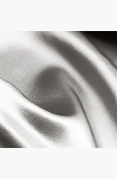 Italic Pure Mulberry Silk Pillowcase In Gray
