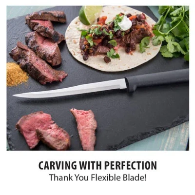 Radà Rada 2 Piece Carving Set In Silver