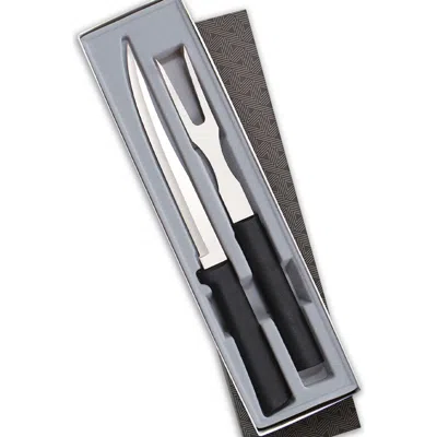 Radà 2 Piece Carving Set In Gift Box In Black