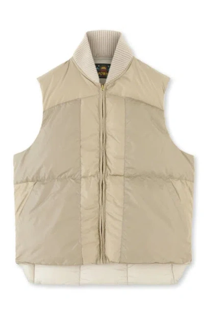 Fortela Queen Padded Vest In Neutral