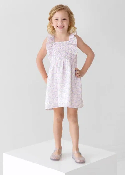 Mabel + Honey Lily Dress In Purple