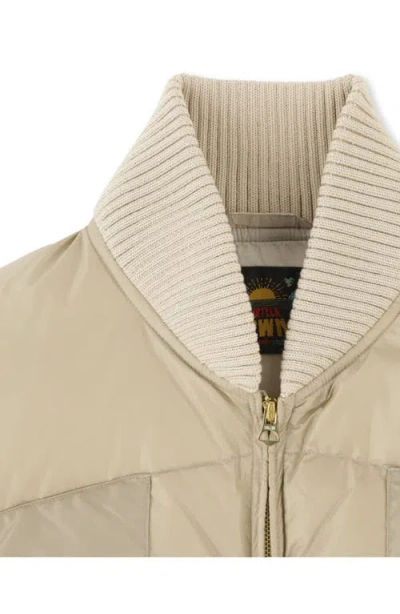 Fortela Queen Padded Vest In Neutral