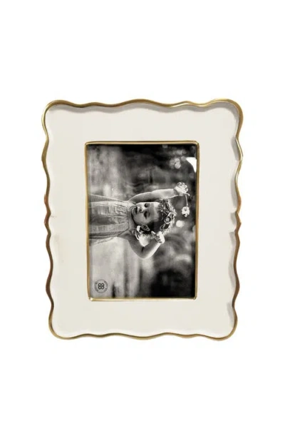 Beatriz Ball Collection Frame Encanto Rea 5x7 In White