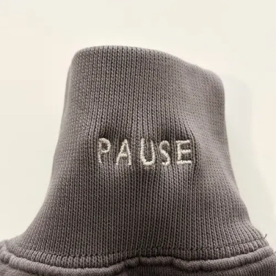 Conscious Ink Pause Be Present Manifest Sweatshirt + Ink In Gray