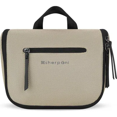 Sherpani Co-pilot, Travel Toiletry Bag, Hanging Cosmetic Organizer, Water Resistant Makeup Bag, Show In Brown