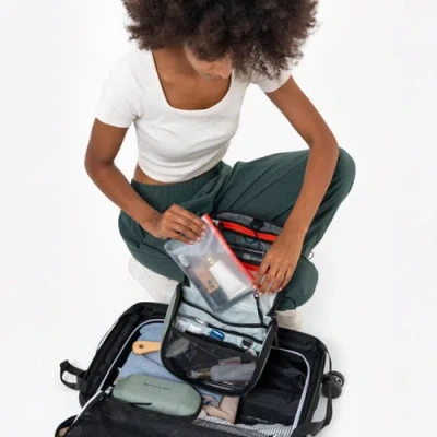 Sherpani Co-pilot, Travel Toiletry Bag, Hanging Cosmetic Organizer, Water Resistant Makeup Bag, Show