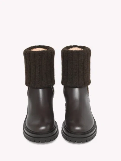 Gianvito Rossi Tenney Biker Boots In Black
