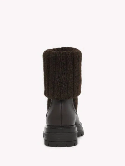 Gianvito Rossi Tenney Biker Boots In Black