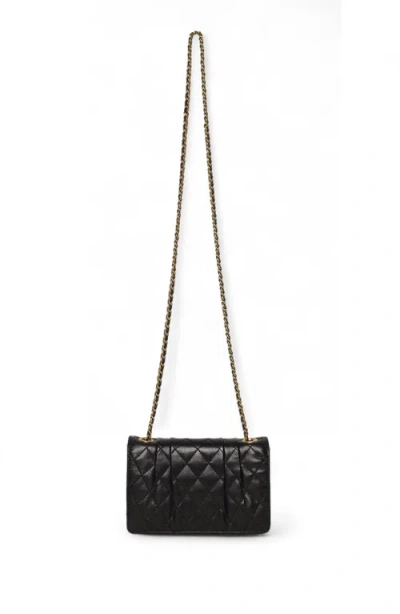 Walter Baker Addison Mini Flap In Black