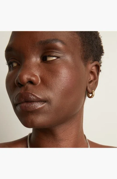 Aurate New York Small Chunky Hinged Hoop Earrings In Yellow