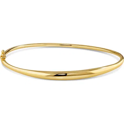 Devata Dome Bangle Bracelet In Gold