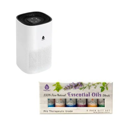 Pursonic Purify & Relax Home Wellness Bundle In White