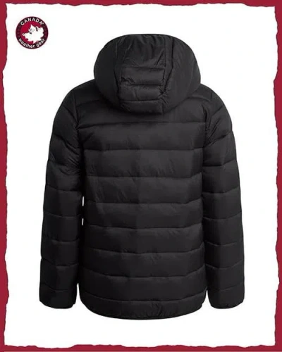 Canada Weather Gear Boys' Lightweight Packable Puffer Jacket In Black