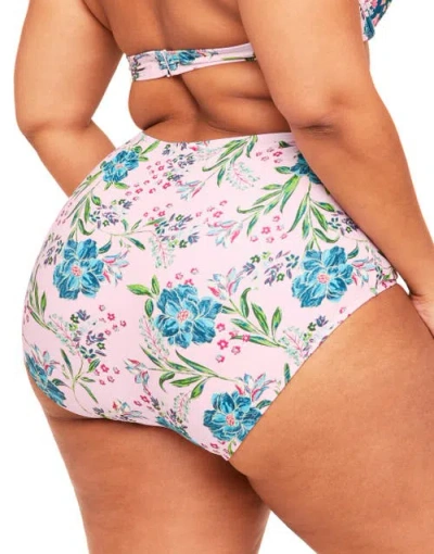 Adore Me Shelby Swimwear High Waist Bikini Bottom In Multi