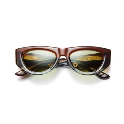 Vada Tokio Sunglasses In Brown