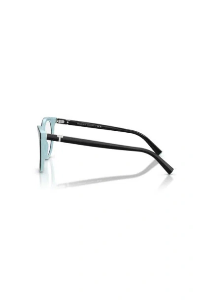 Tiffany & Co . 51mm Cat Eye Optical Glasses In Black