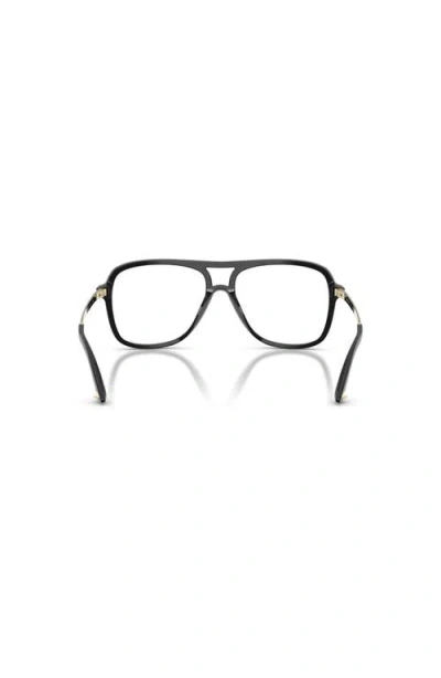 Jimmy Choo 55mm Pilot Optical Glasses In Black