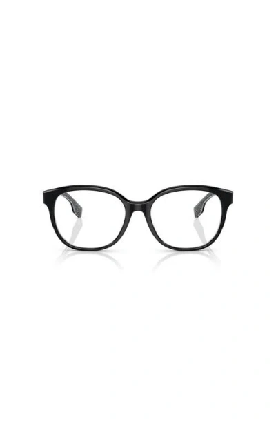 Burberry 54mm Square Optical Glasses In Black