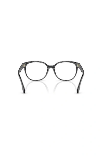 Burberry 54mm Square Optical Glasses In Black
