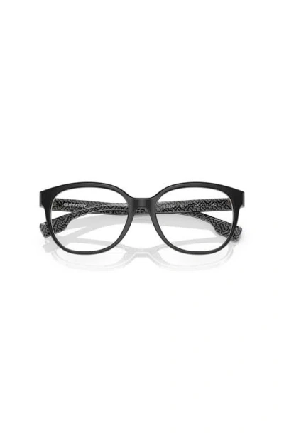 Burberry 54mm Square Optical Glasses In Black