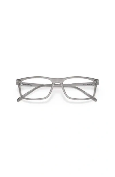 Arnette 54mm Rectangle Optical Glasses In Gray