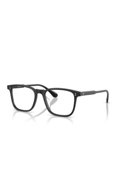 Oliver Peoples 53mm Square Optical Glasses In Animal Print