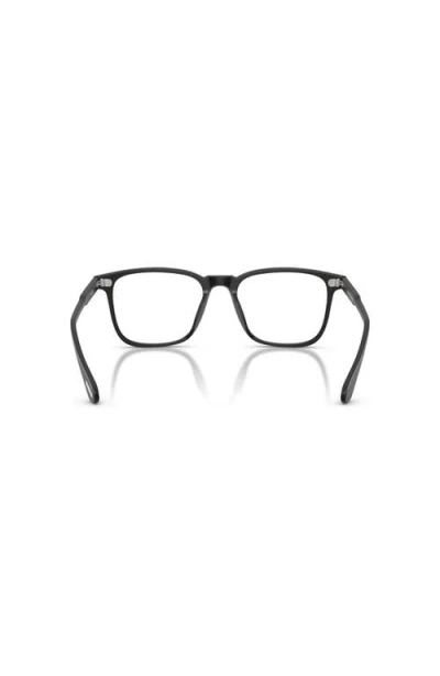 Oliver Peoples 53mm Square Optical Glasses In Animal Print
