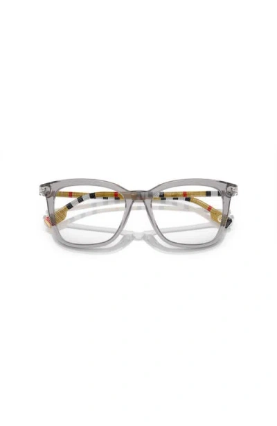 Burberry 50mm Square Optical Glasses In Black