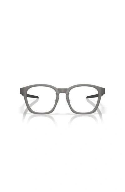 Oakley 50mm Square Optical Glasses In Gray