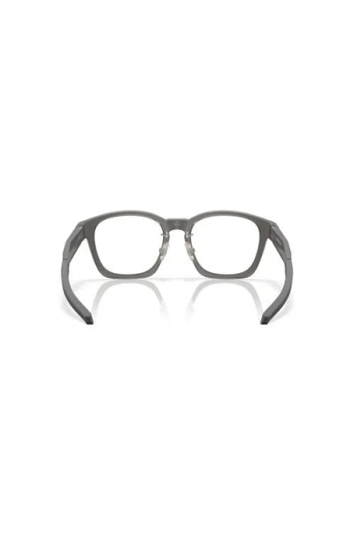 Oakley 50mm Square Optical Glasses In Gray