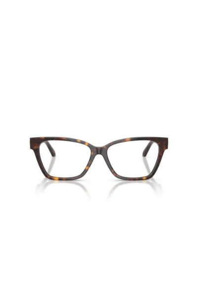 Versace 53mm Cat Eye Optical Glasses In Multi