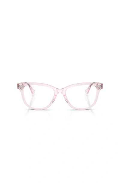 Ralph 49mm Phantos Optical Glasses In Pink