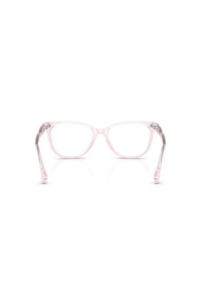 Ralph 49mm Phantos Optical Glasses In Pink