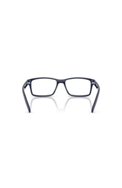 Arnette 54mm Rectangle Optical Glasses In Blue