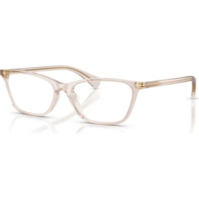 Ralph 55mm Rectangle Optical Glasses In Gray