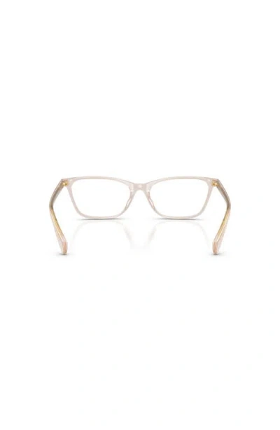 Ralph 55mm Rectangle Optical Glasses In Gray