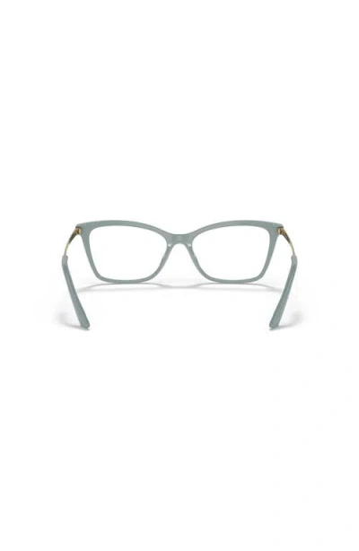 Dolce & Gabbana Dolce&gabbana 54mm Rectangle Optical Glasses In Blue