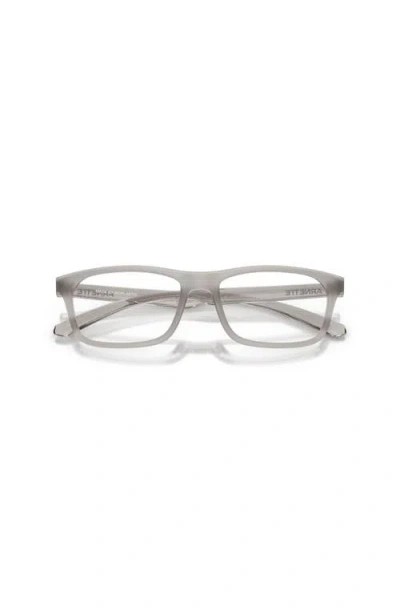 Arnette 54mm Rectangle Optical Glasses In Gray