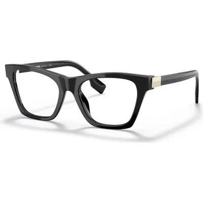 Burberry 52mm Square Optical Glasses In Brown