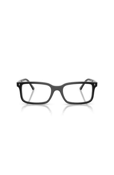 Ray Ban Ray-ban 54mm Square Optical Glasses In Black