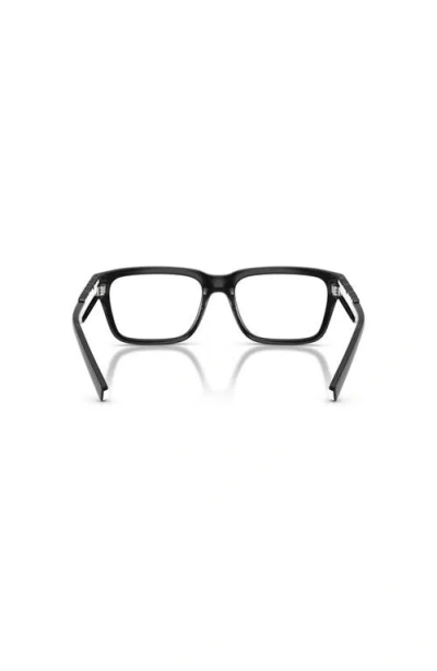 Dolce & Gabbana Dolce&gabbana 53mm Rectangle Optical Glasses In Brown